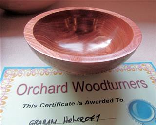 Graham's commended elm bowl